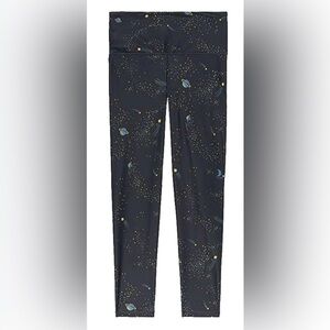 Victoria’s Secret sport nwot size large Navy  Starry Patterned Leggings